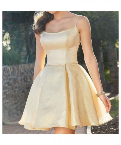 Junior's Short Homecoming Dresses with Pockets Sparkly Glitter Ball Gown Short Prom Graduation Dress for Teens EV14 Gold $23....