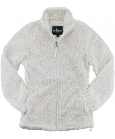 Sherpa Full Zip Pullover, Warm & Cozy, Adult Sizes Natural $19.64 Jackets