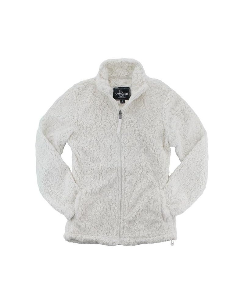 Sherpa Full Zip Pullover, Warm & Cozy, Adult Sizes Natural $19.64 Jackets