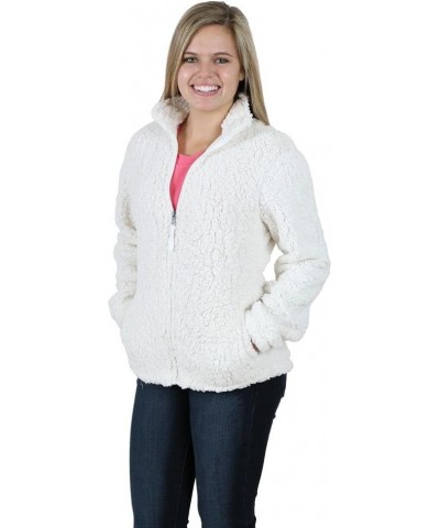 Sherpa Full Zip Pullover, Warm & Cozy, Adult Sizes Natural $19.64 Jackets