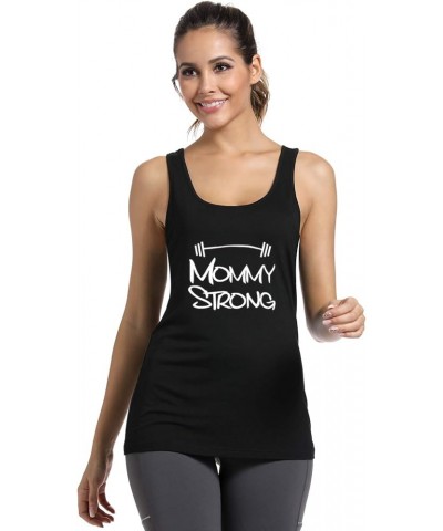 Tank Tops for Women-Womens Funny Saying Fitness Workout Racerback Tank Tops Sleeveless Shirts Black $12.87 Activewear