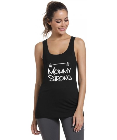 Tank Tops for Women-Womens Funny Saying Fitness Workout Racerback Tank Tops Sleeveless Shirts Black $12.87 Activewear