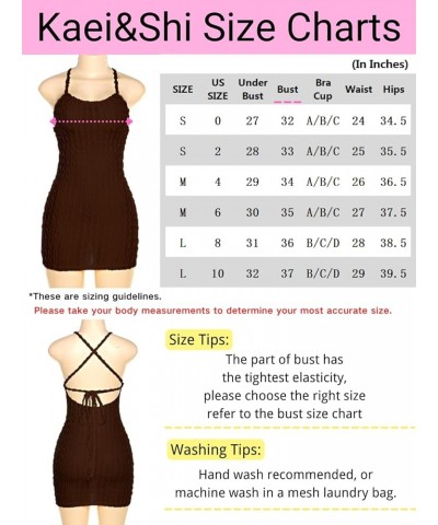 Beach Cover Up For Women, Summer Backless Sundress, Cruise Vacation Coffee $16.79 Swimsuits